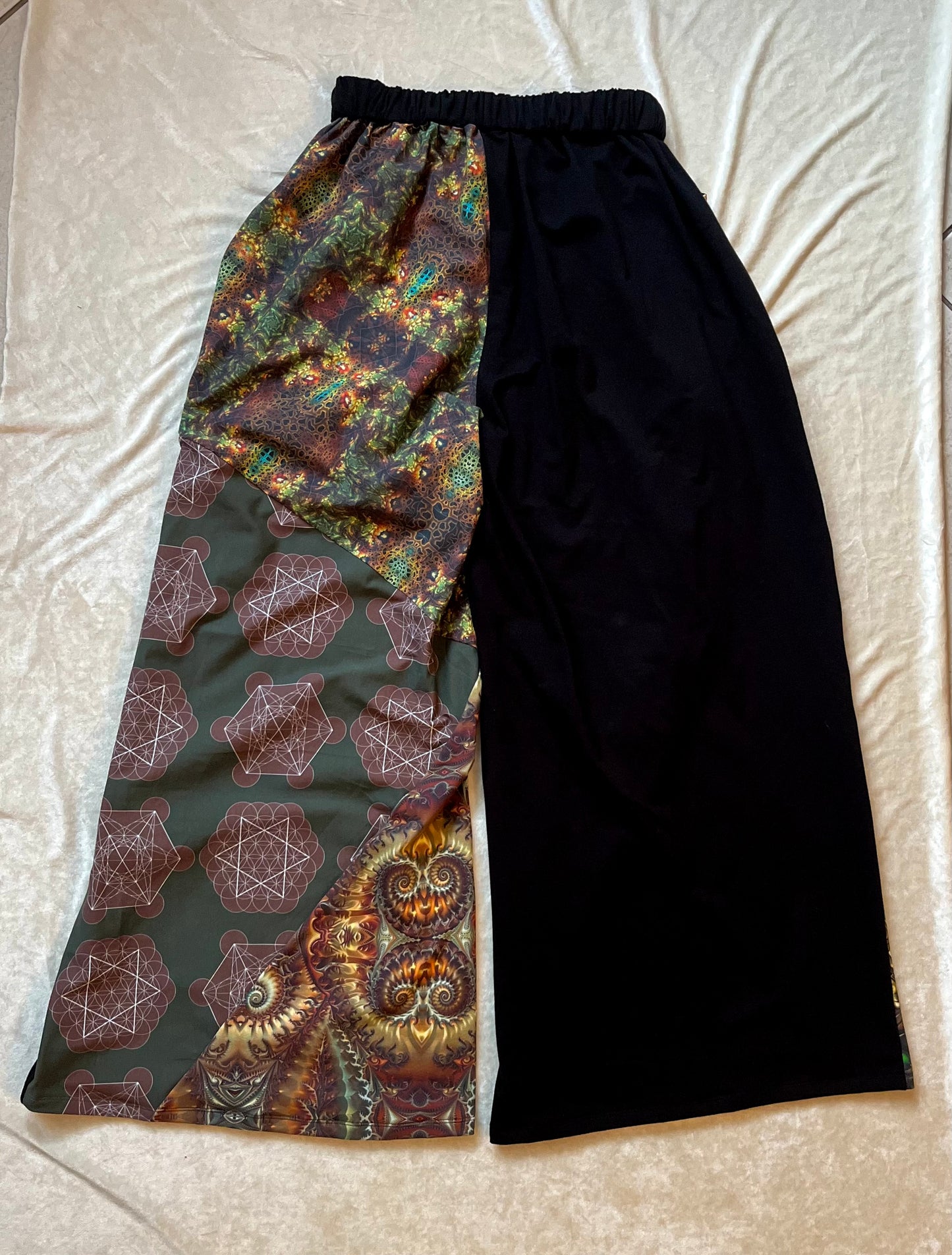 Patchwork Pants V1 (xtra wide leg) đż XS-XL