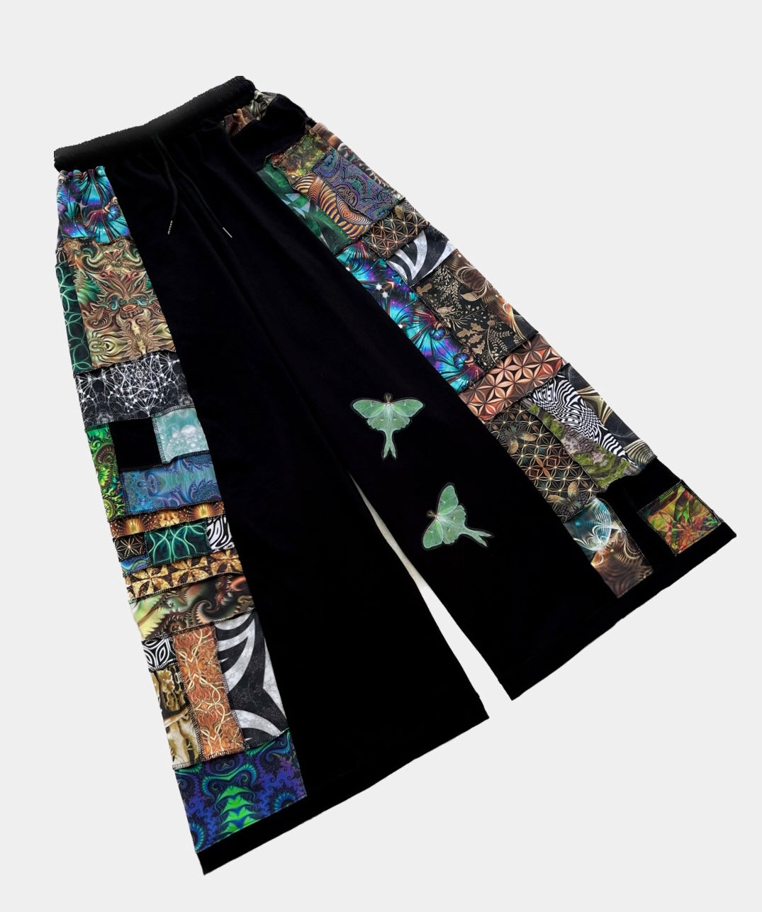 Luna Moth Xtra Patchwork Pants XS-XL