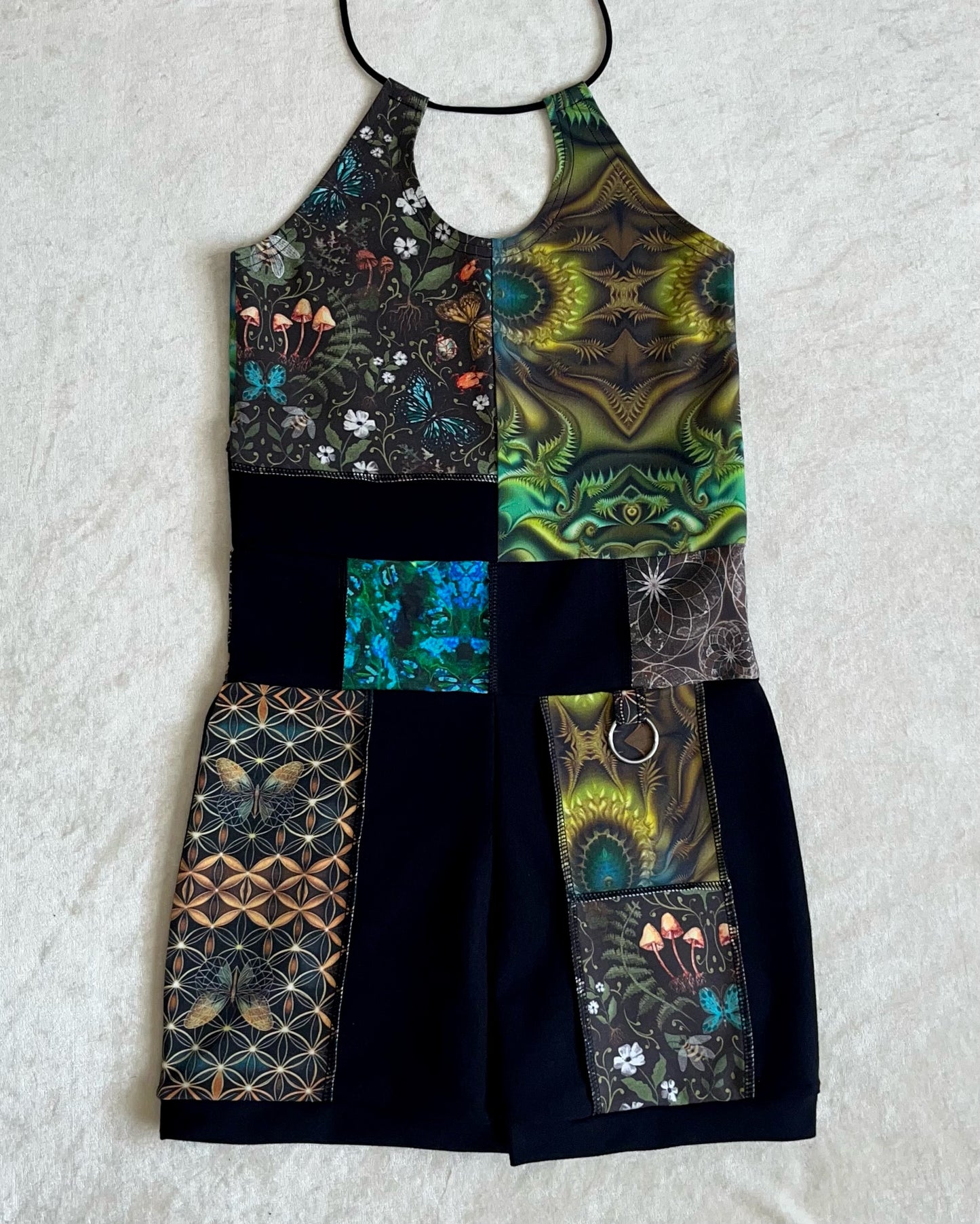 Patchwork Romper ❈ S/M