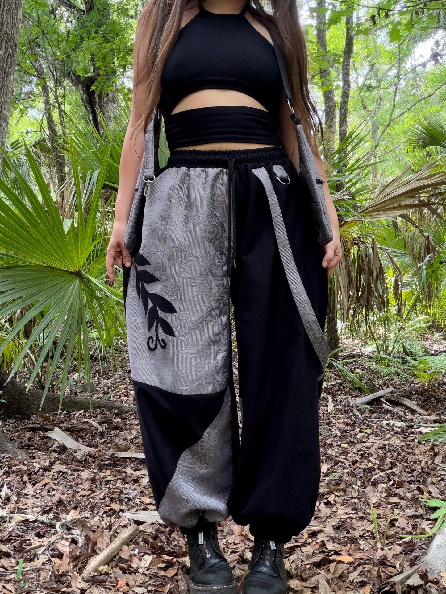Patchwork Pants XS-XL