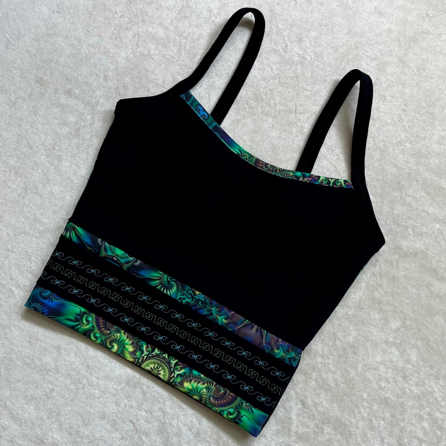 Tank Top W/ Embroidery XS/S (less cropped)