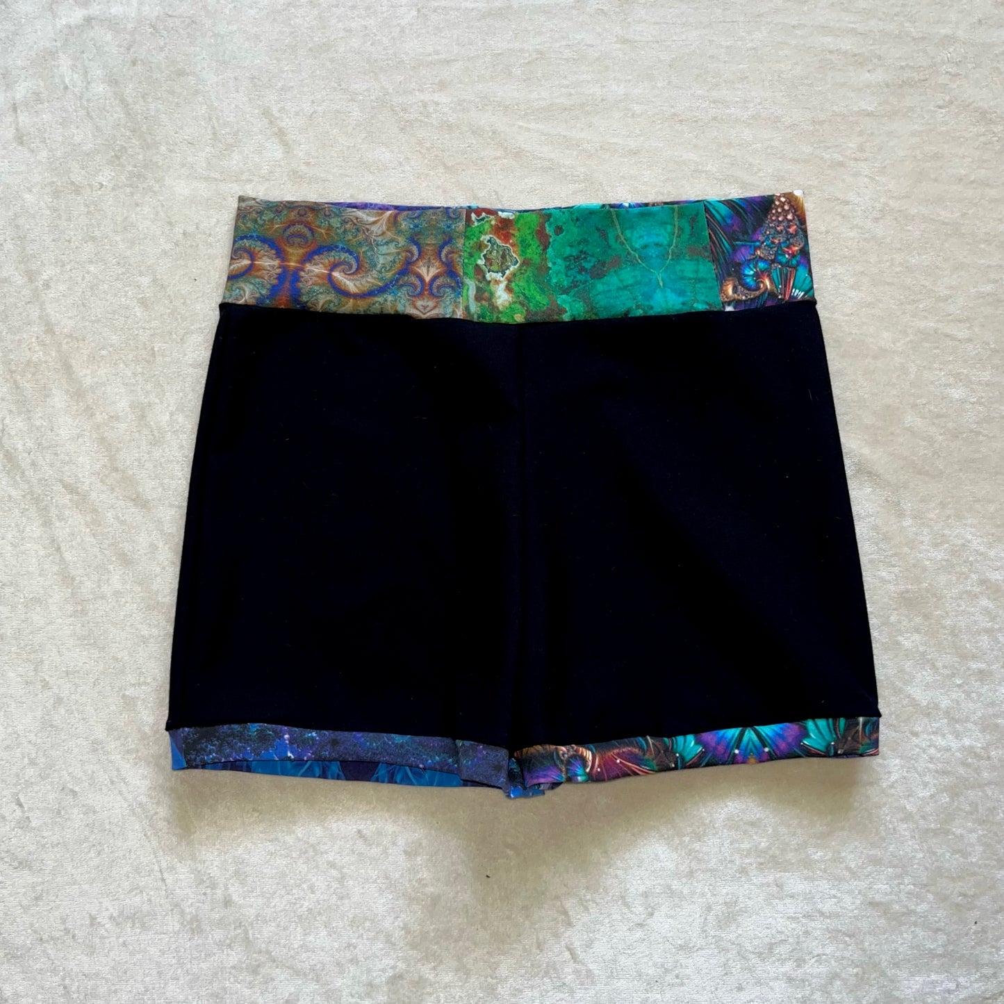 Patchwork Ring Shorts M/L