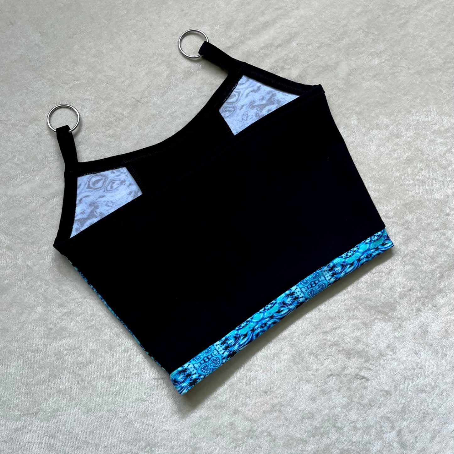 Ring Tank W/ Embroidery S/M