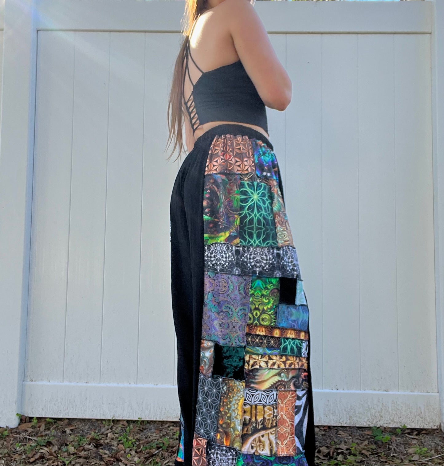 Luna Moth Xtra Patchwork Pants XS-XL