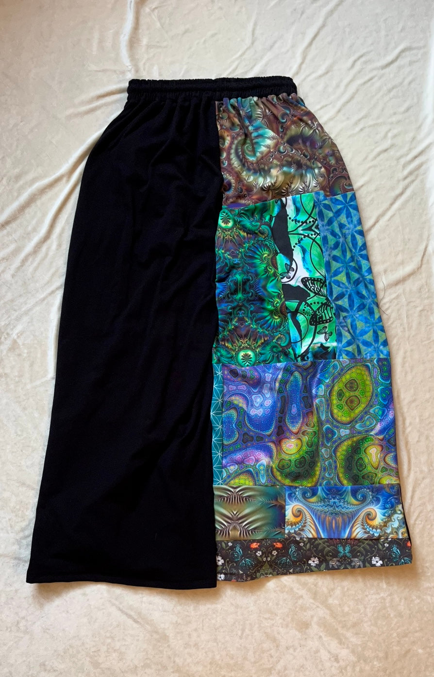 Patchwork Pants V4 𼸠XS-XL