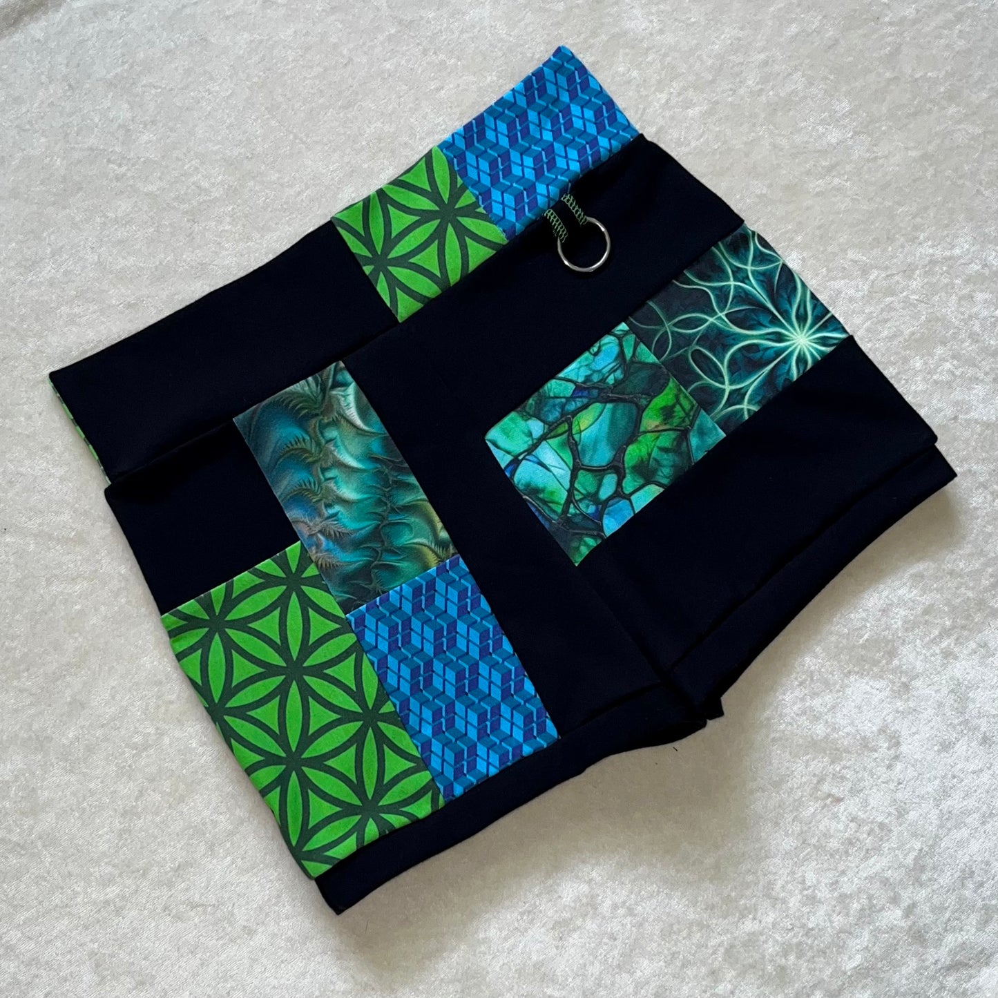 Patchwork Ring Shorts M/L