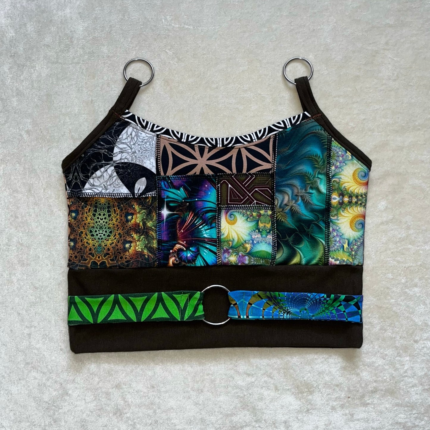 Patchwork O-Ring Tank S/M