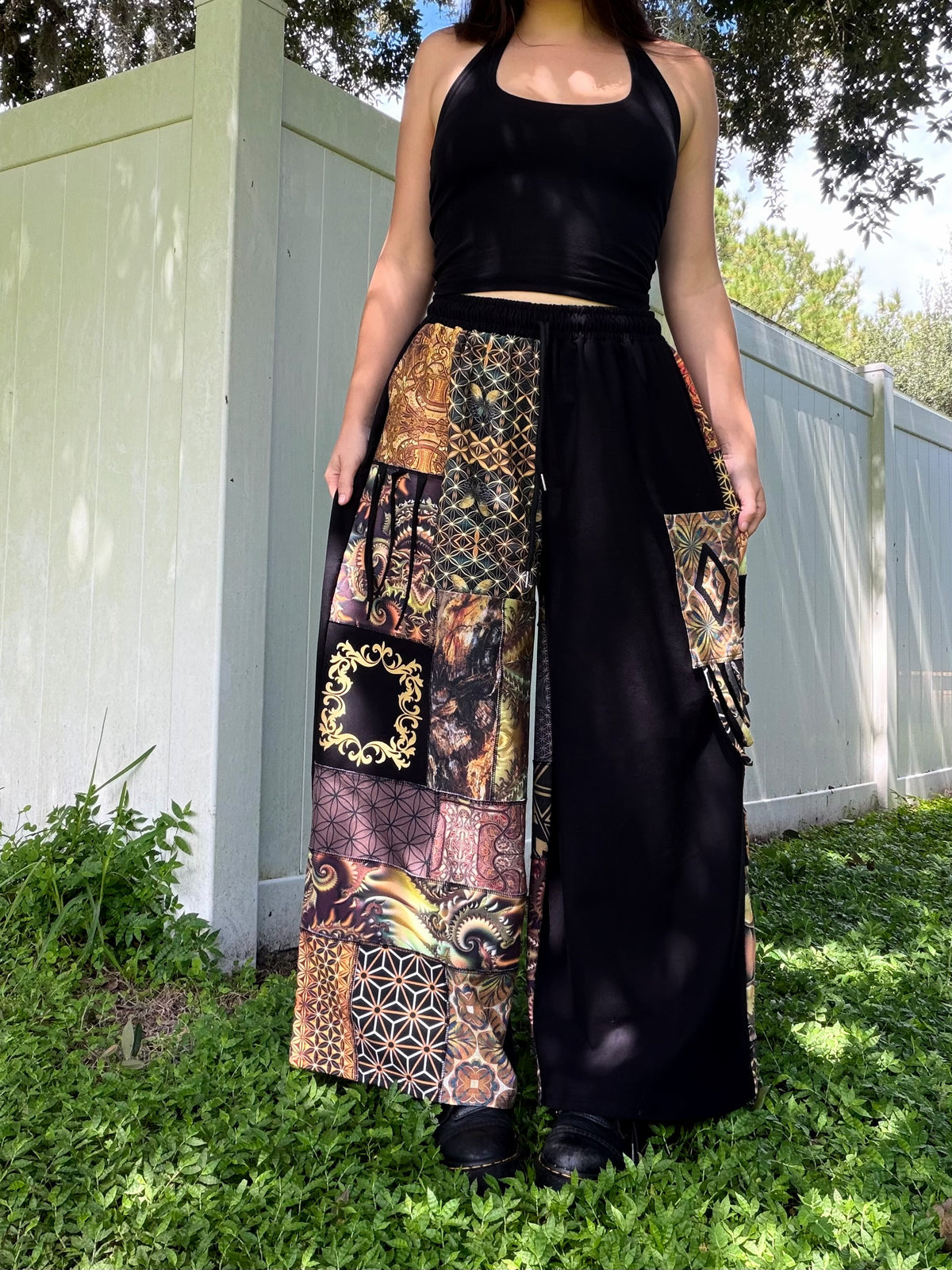 Patchwork Pants XS-XL ✨