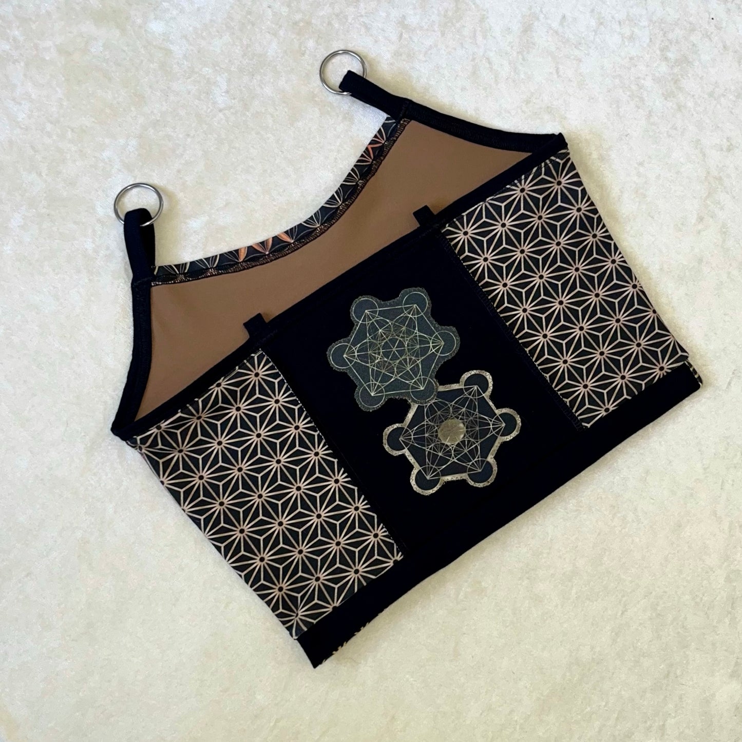 Ring Tank w/ Appliqué ꧂ M/L