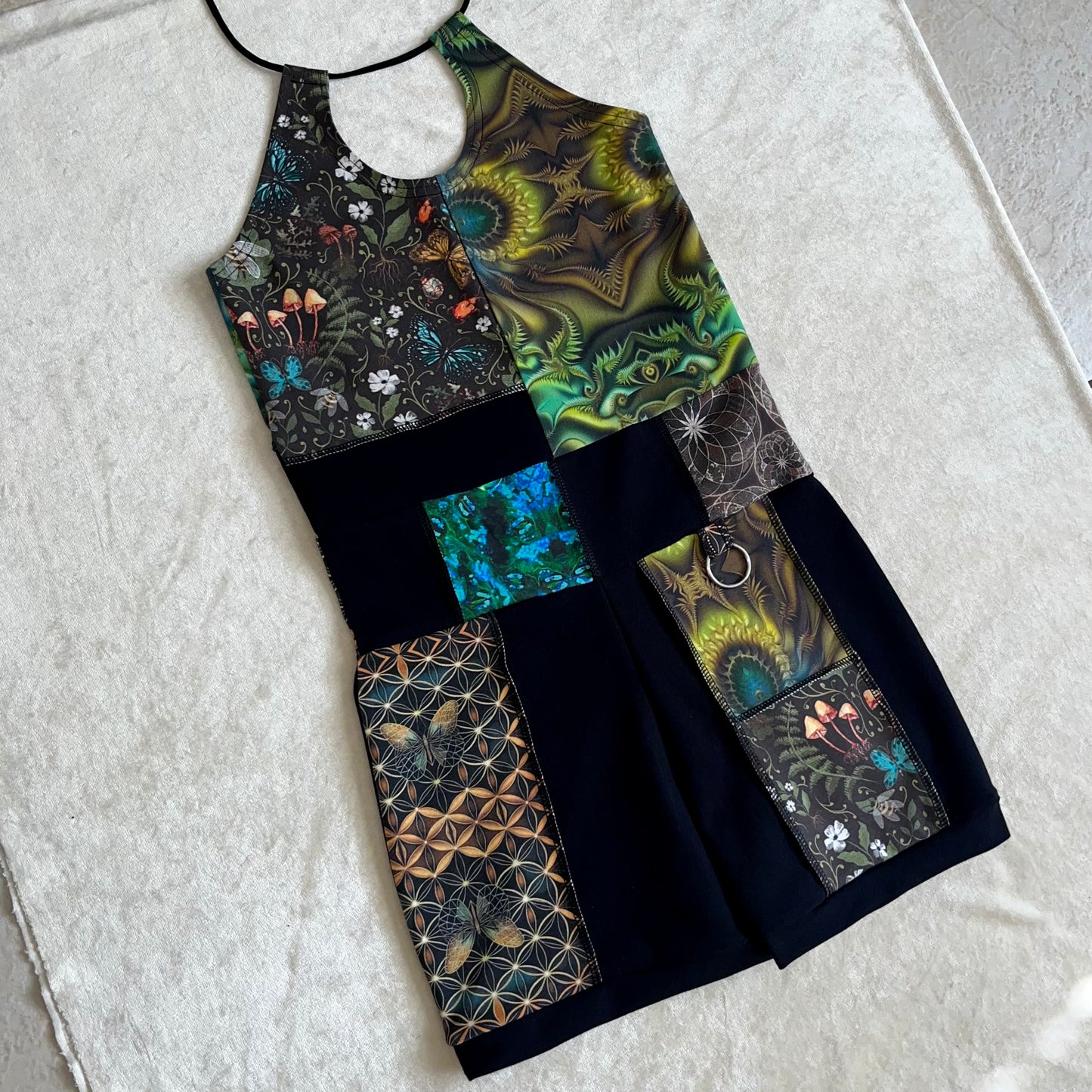 Patchwork Romper ❈ S/M