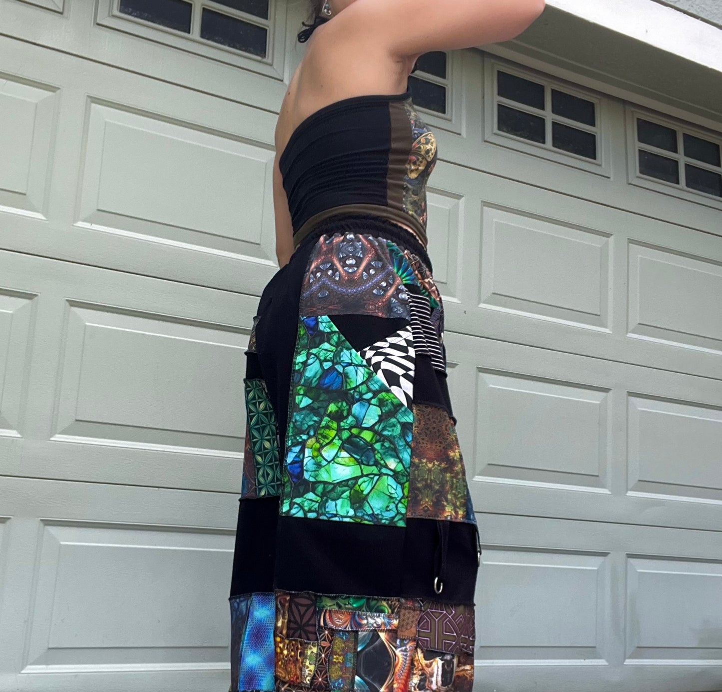 Xtra Patchwork Pants XS-XL