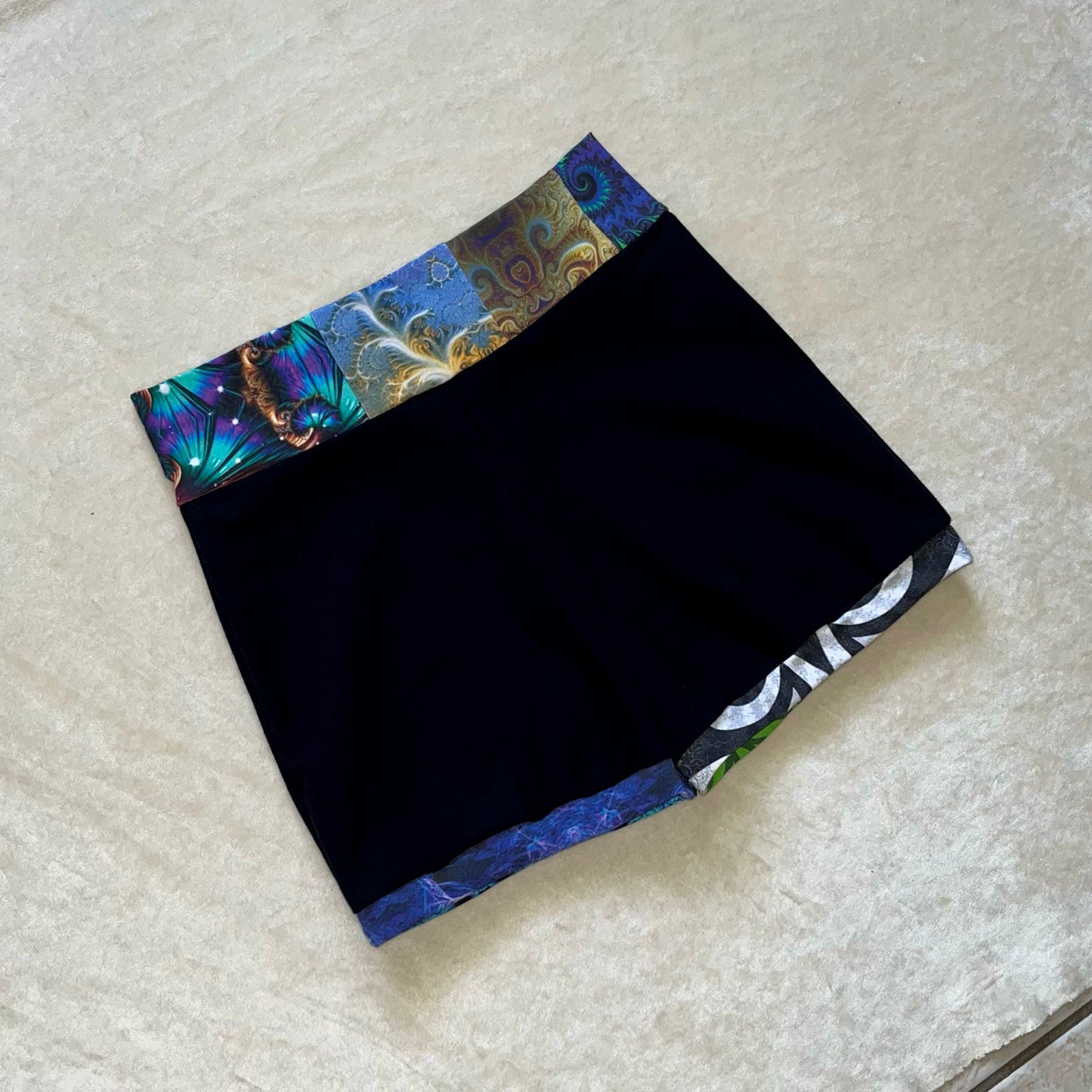 Patchwork Ring Shorts S/M
