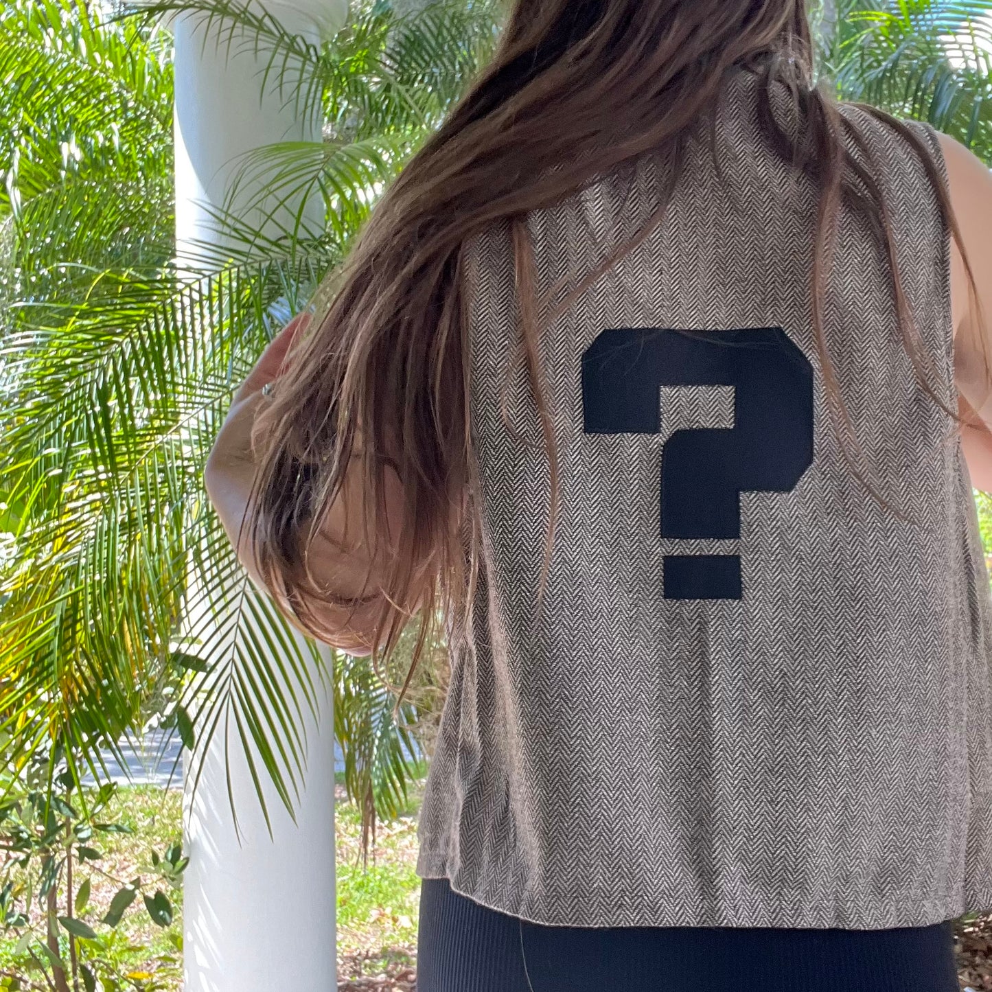 Upcycled ? Vest S/M *desc