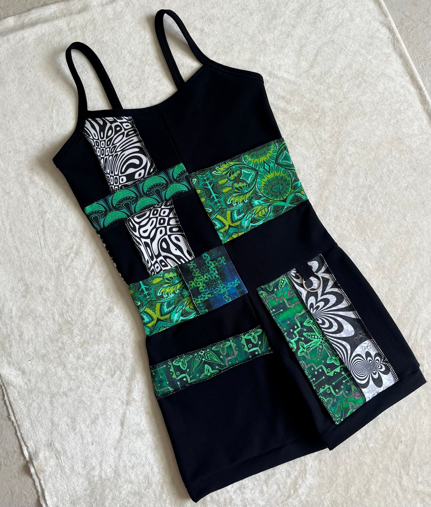 Patchwork Romper ☆ S/M
