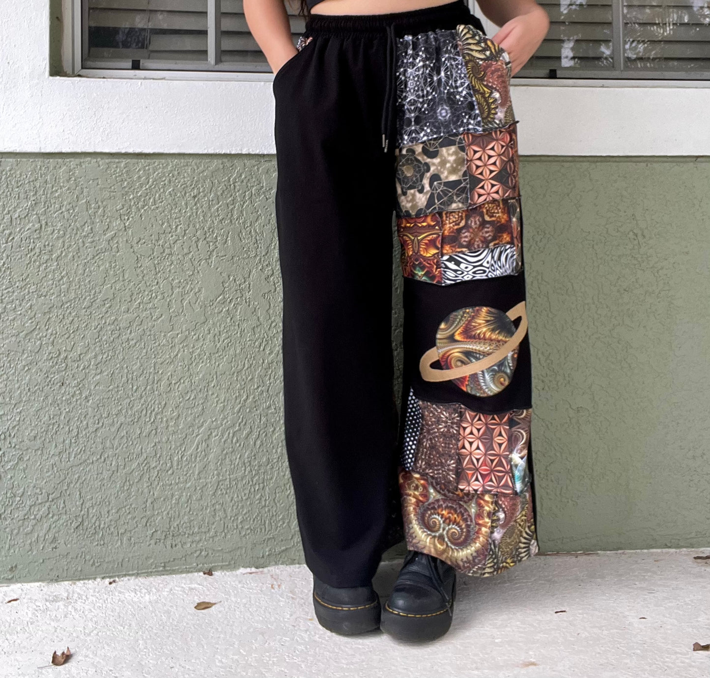 Xtra Patchwork Saturn Pants 🪐 XS-XL