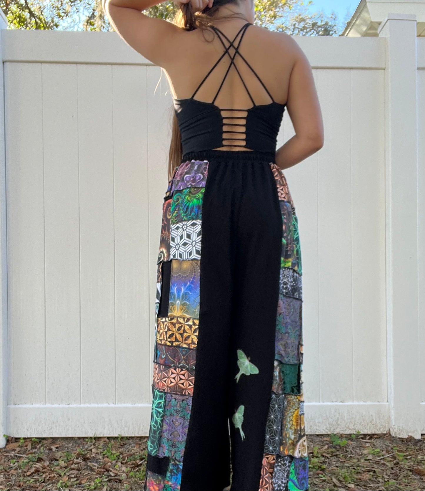 Luna Moth Xtra Patchwork Pants XS-XL