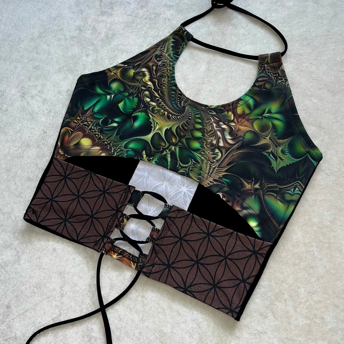 Keyhole Corset Top S/M