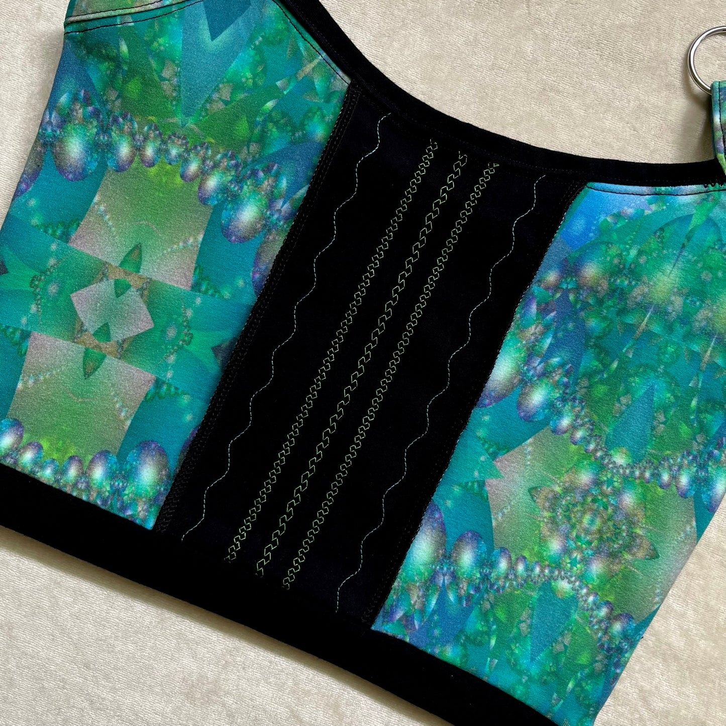 Ring Tank W/ Embroidery S/M