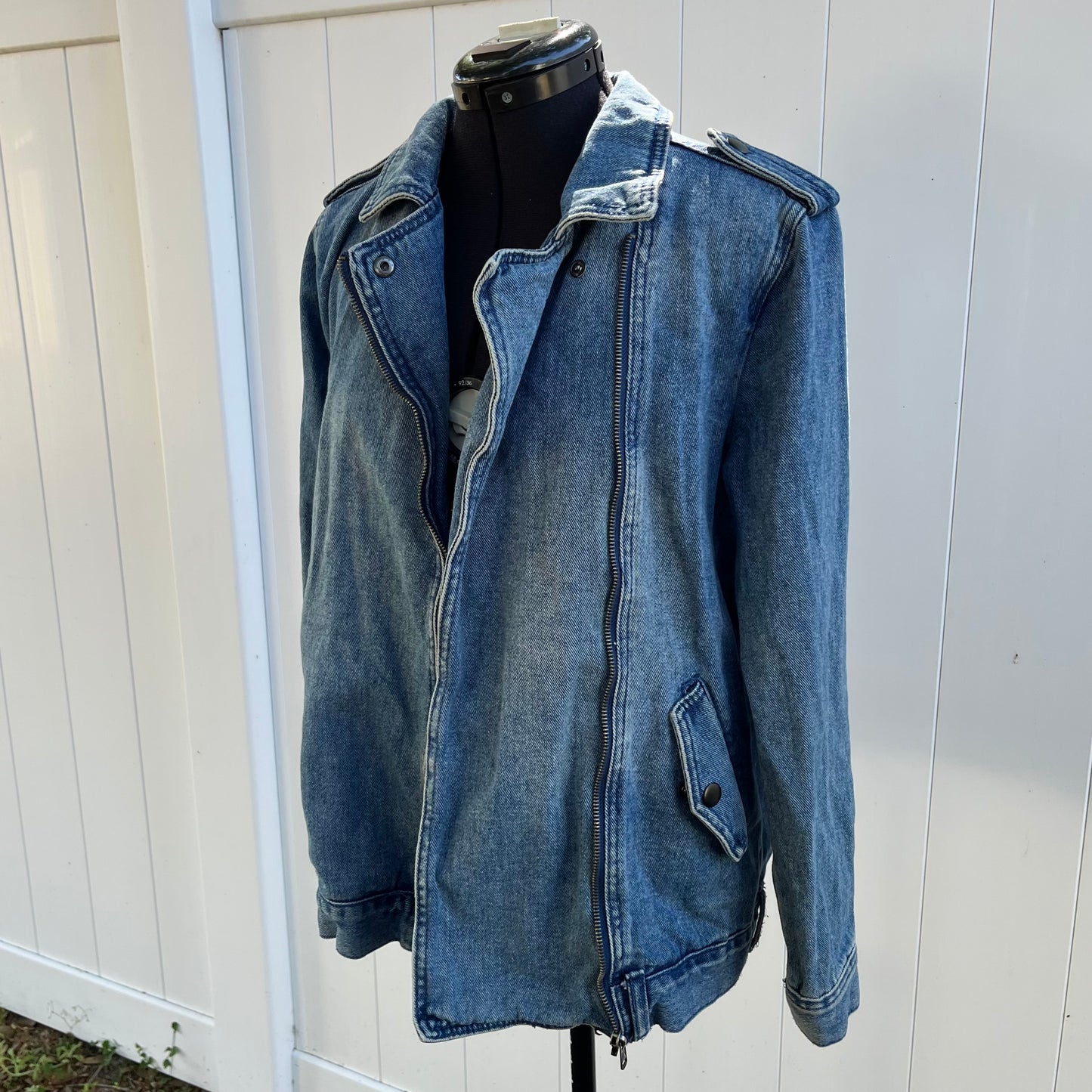 Upcycled Swirl Jacket M