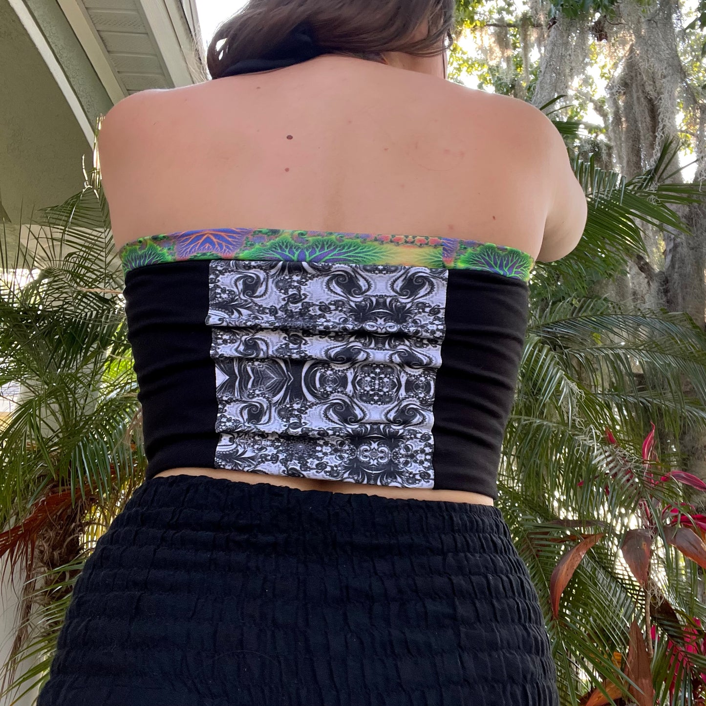 Choker Pixie Top ✧ M/L (fully double lined)