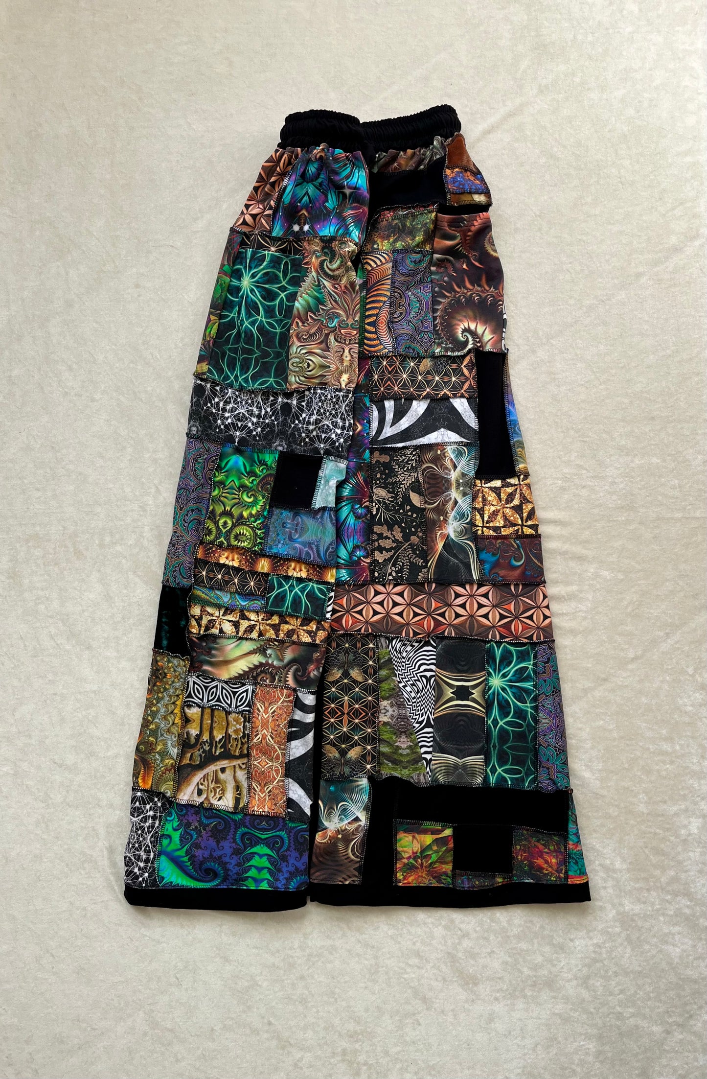 Luna Moth Xtra Patchwork Pants XS-XL