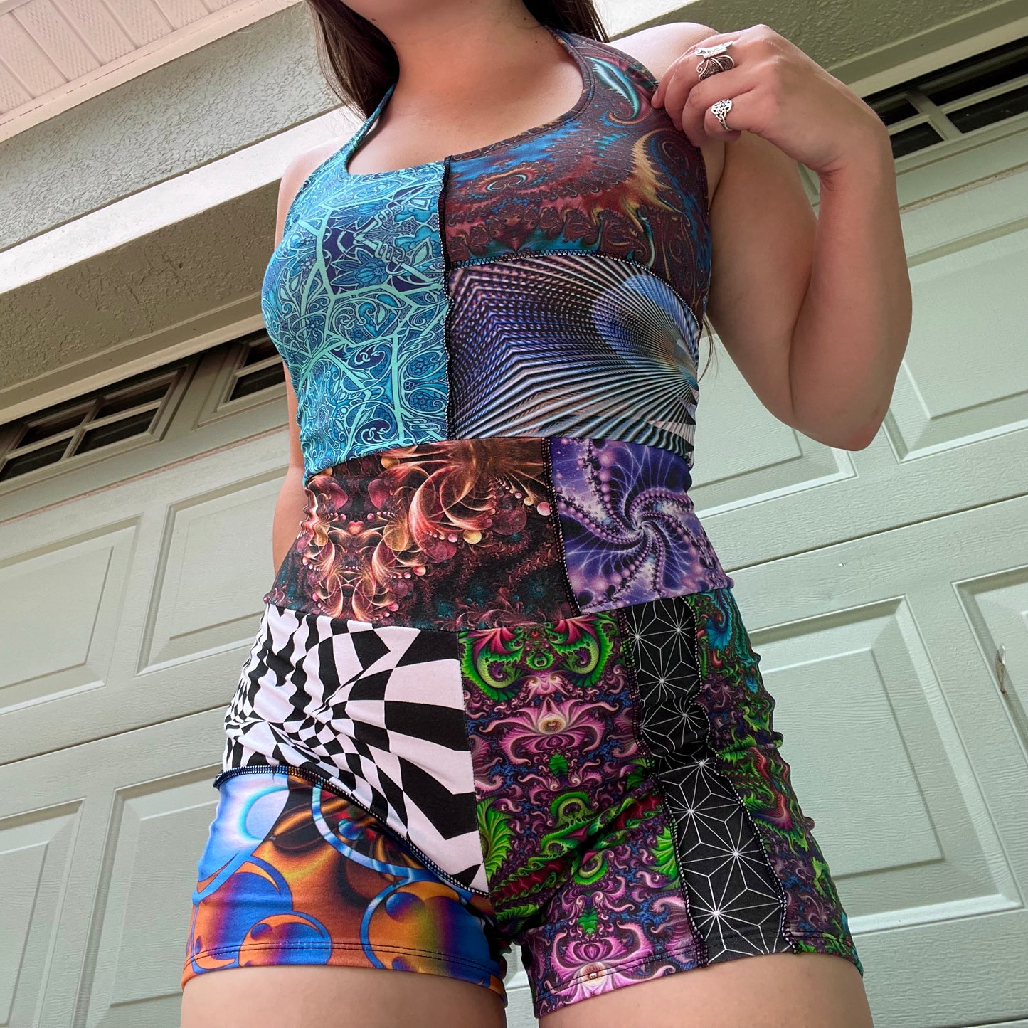 Halter Romper 𓁿 M/L *description