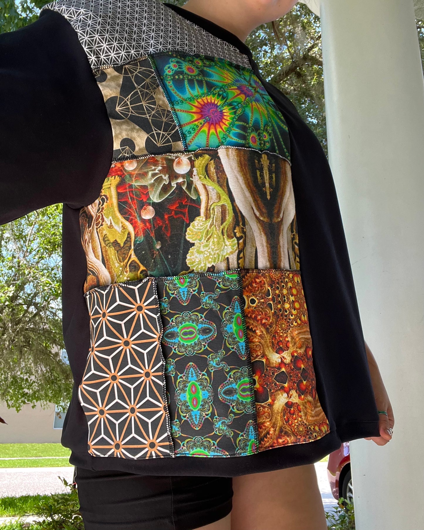 Patchwork Tee Prototype (read description) ♡ L