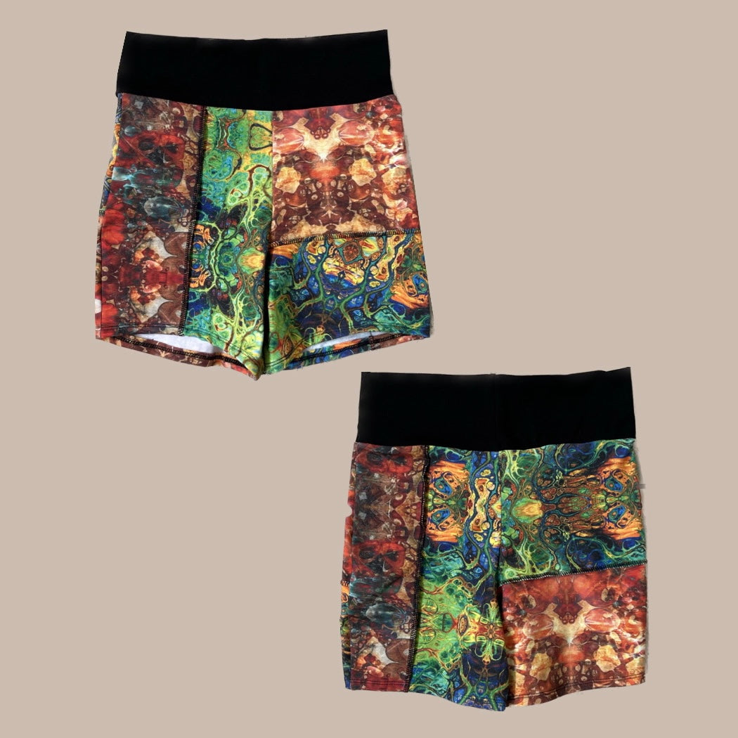 Patchwork Shorts ♡ XXS/XS