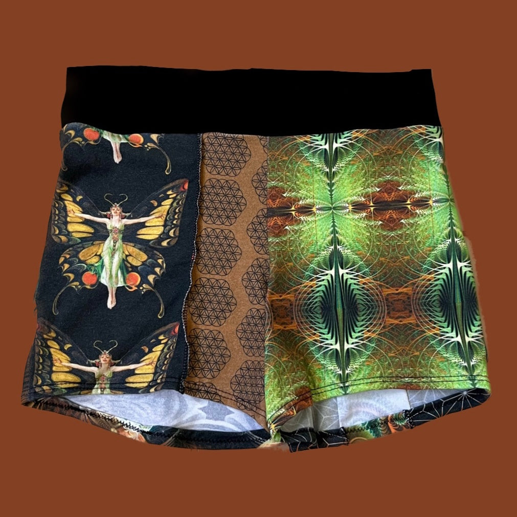 Patchwork Shorts ♡ M