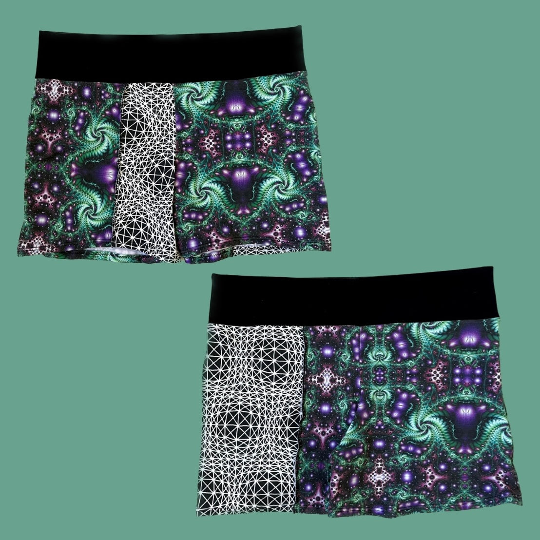 Patchwork Shorts ♡ XL/XXL