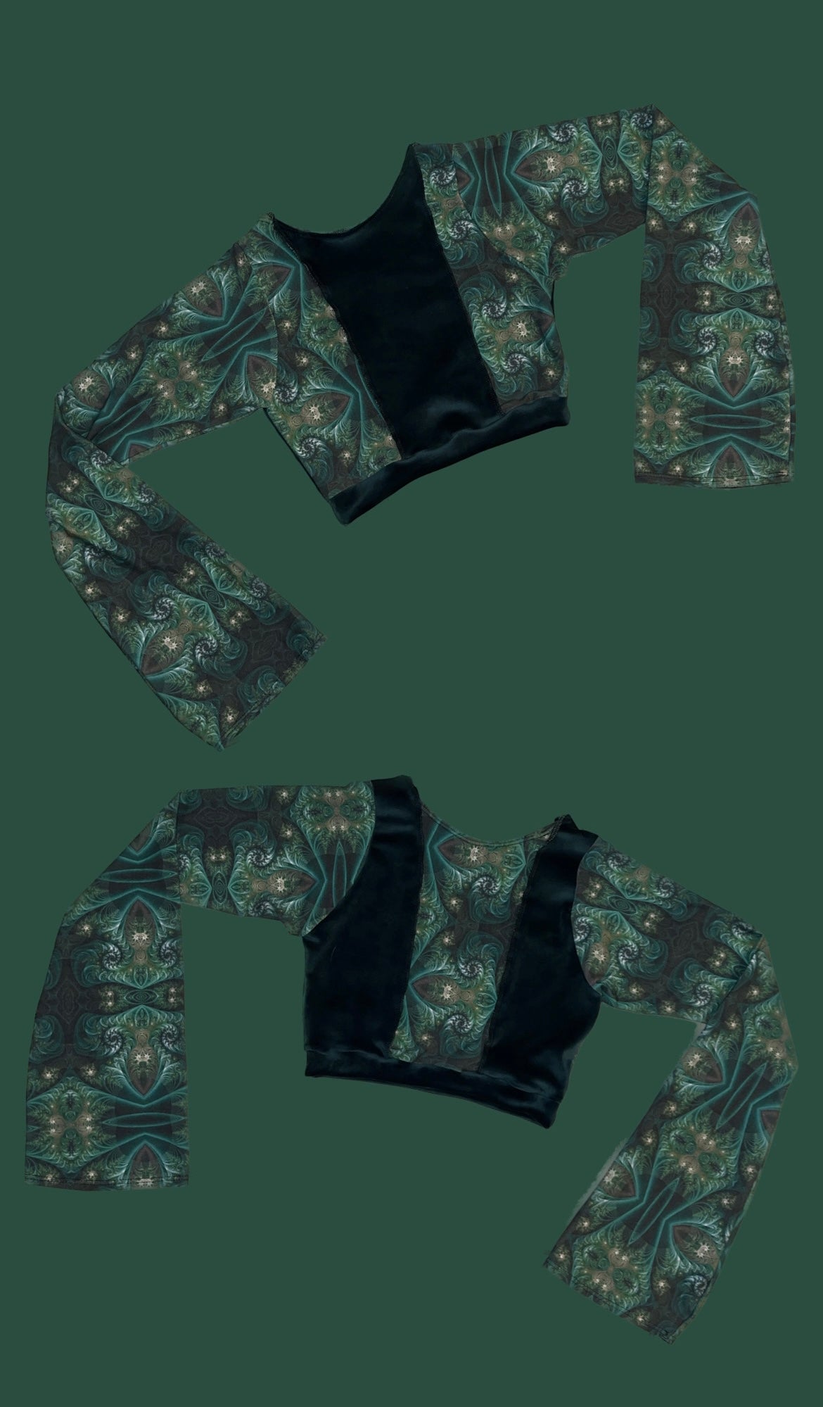 Green Two-Way Longsleeve ♡ Please Read Description