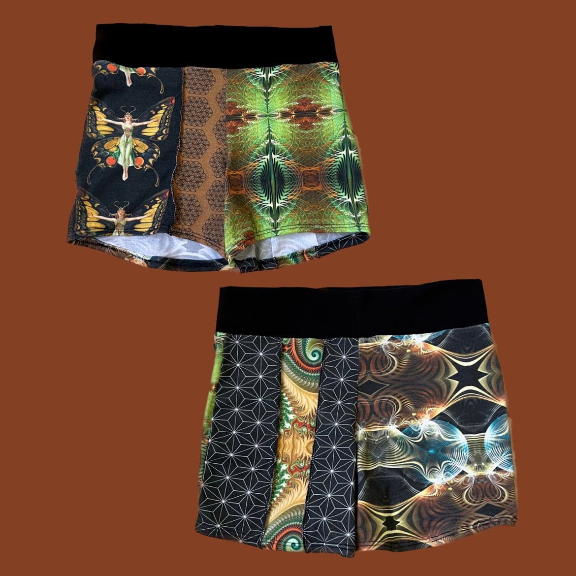 Patchwork Shorts ♡ M