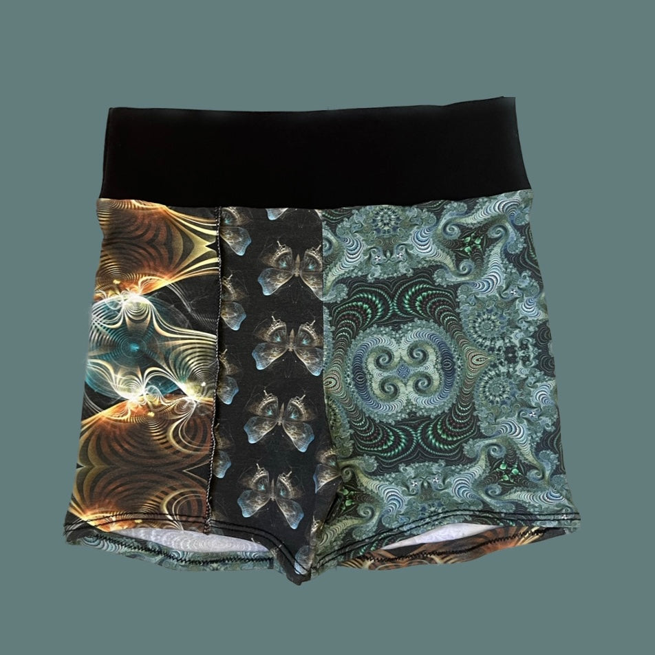 Patchwork Shorts ♡ S