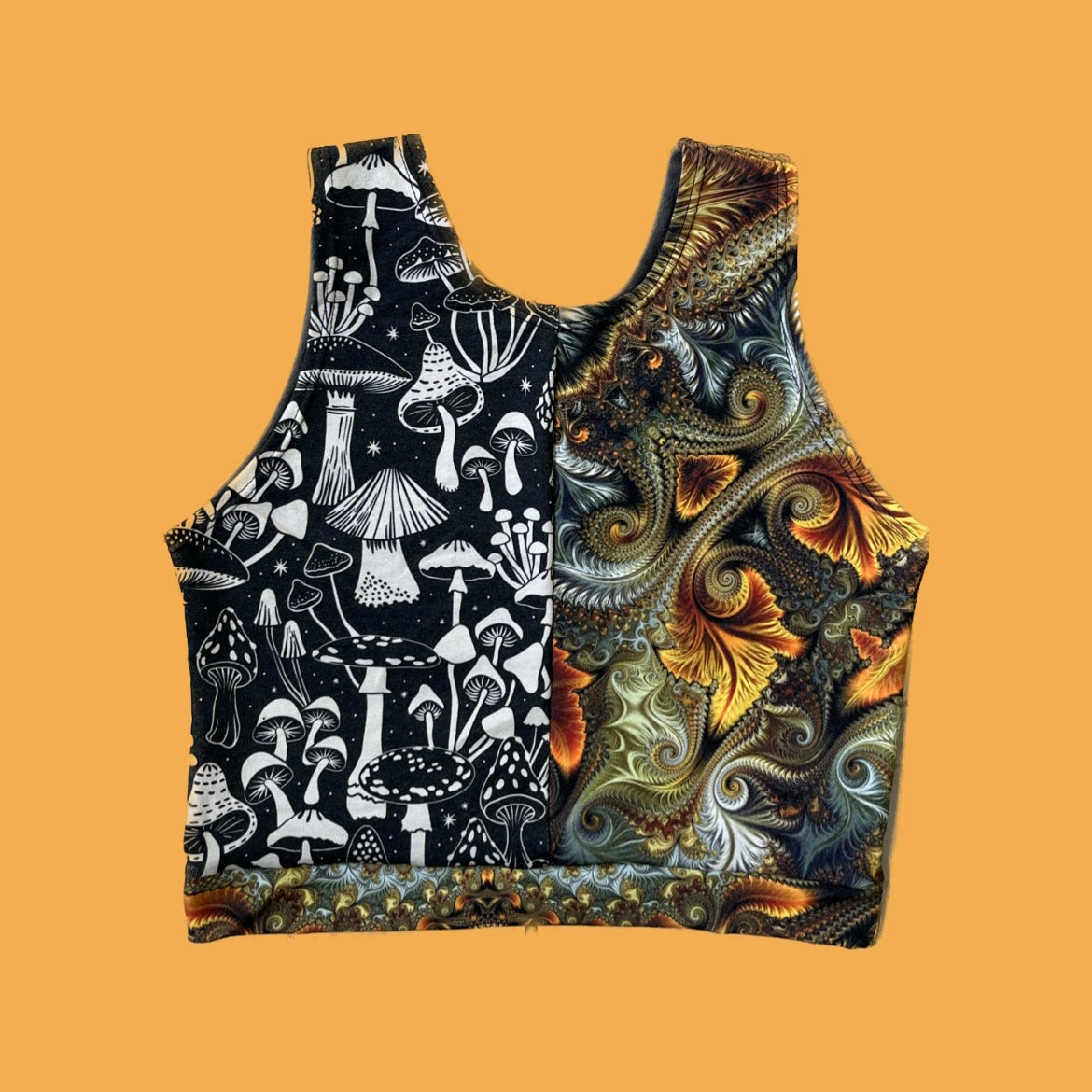Shroomie Half & Half ♡ XS (most cropped)