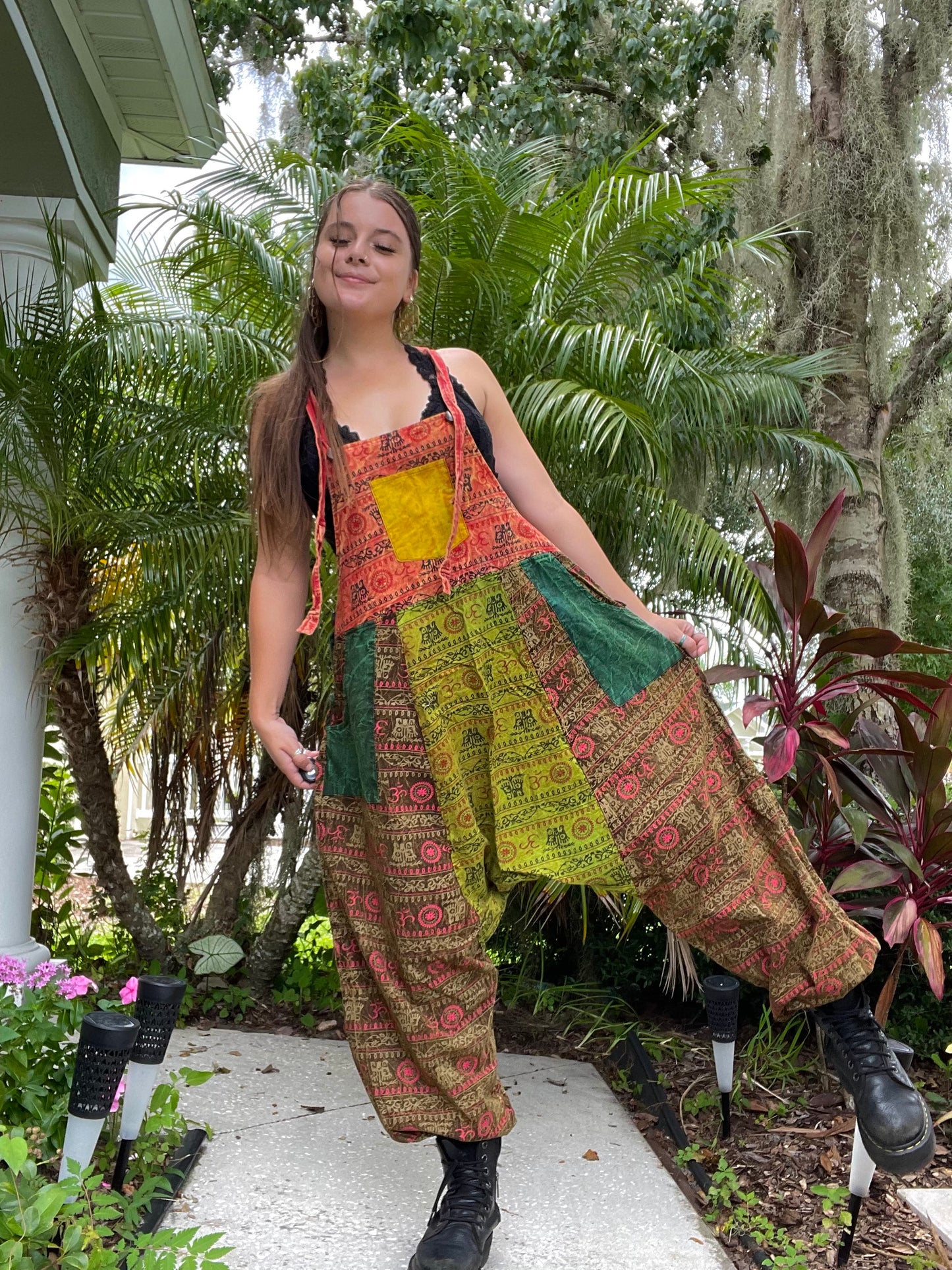 Harem Style Overalls