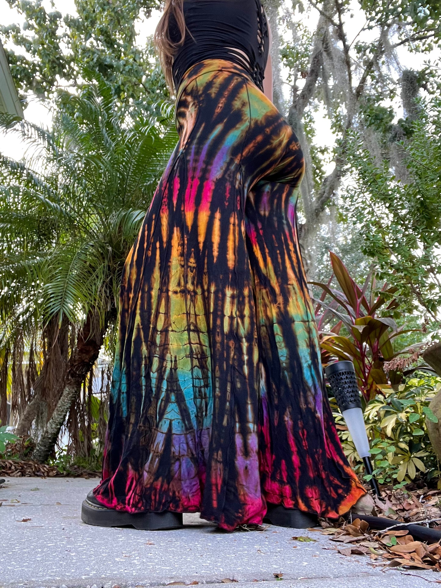 Black Tie Dye Extreme Bells *Please Read Description*