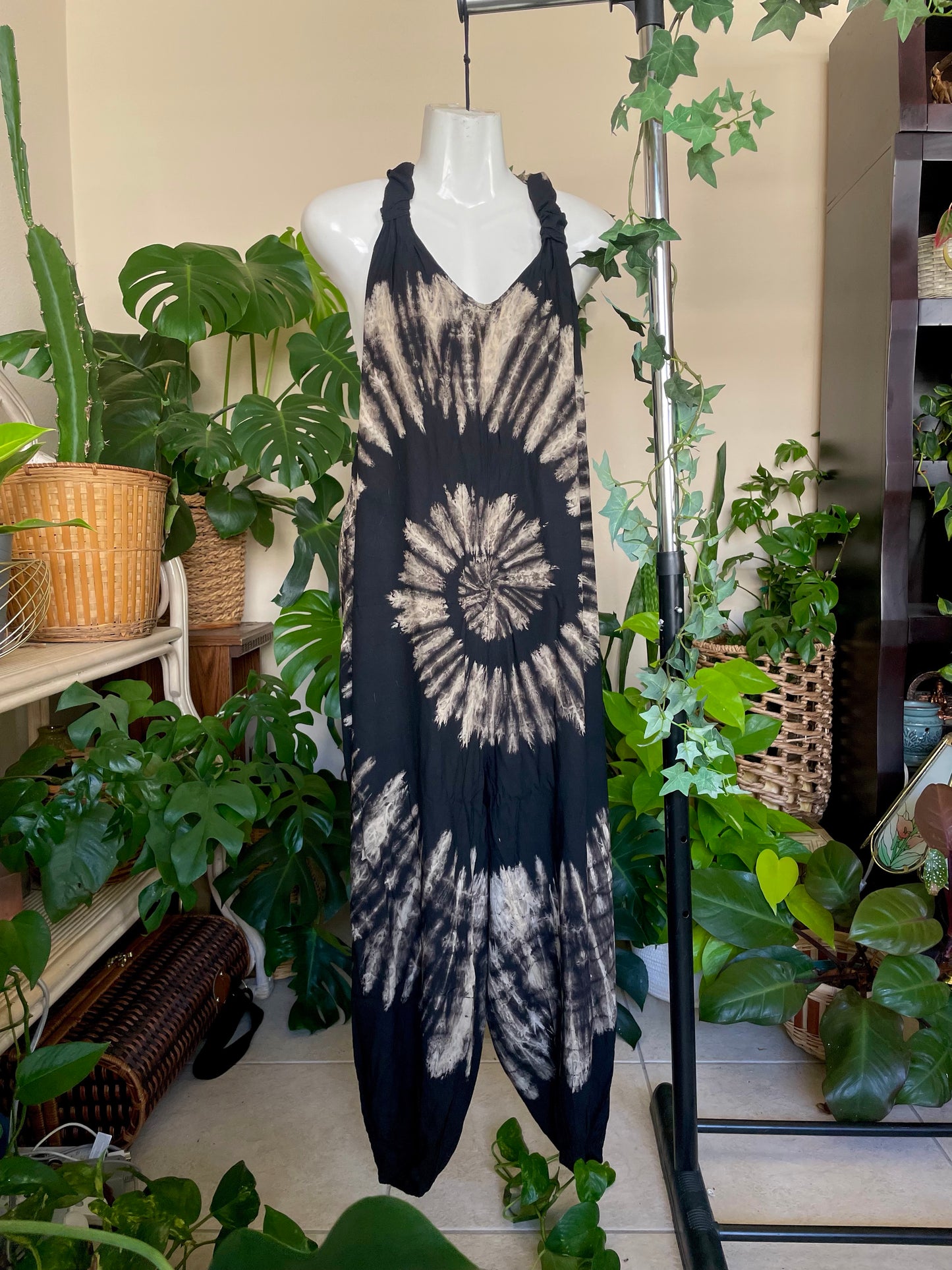 Overall Style Jumper w/ Pockets