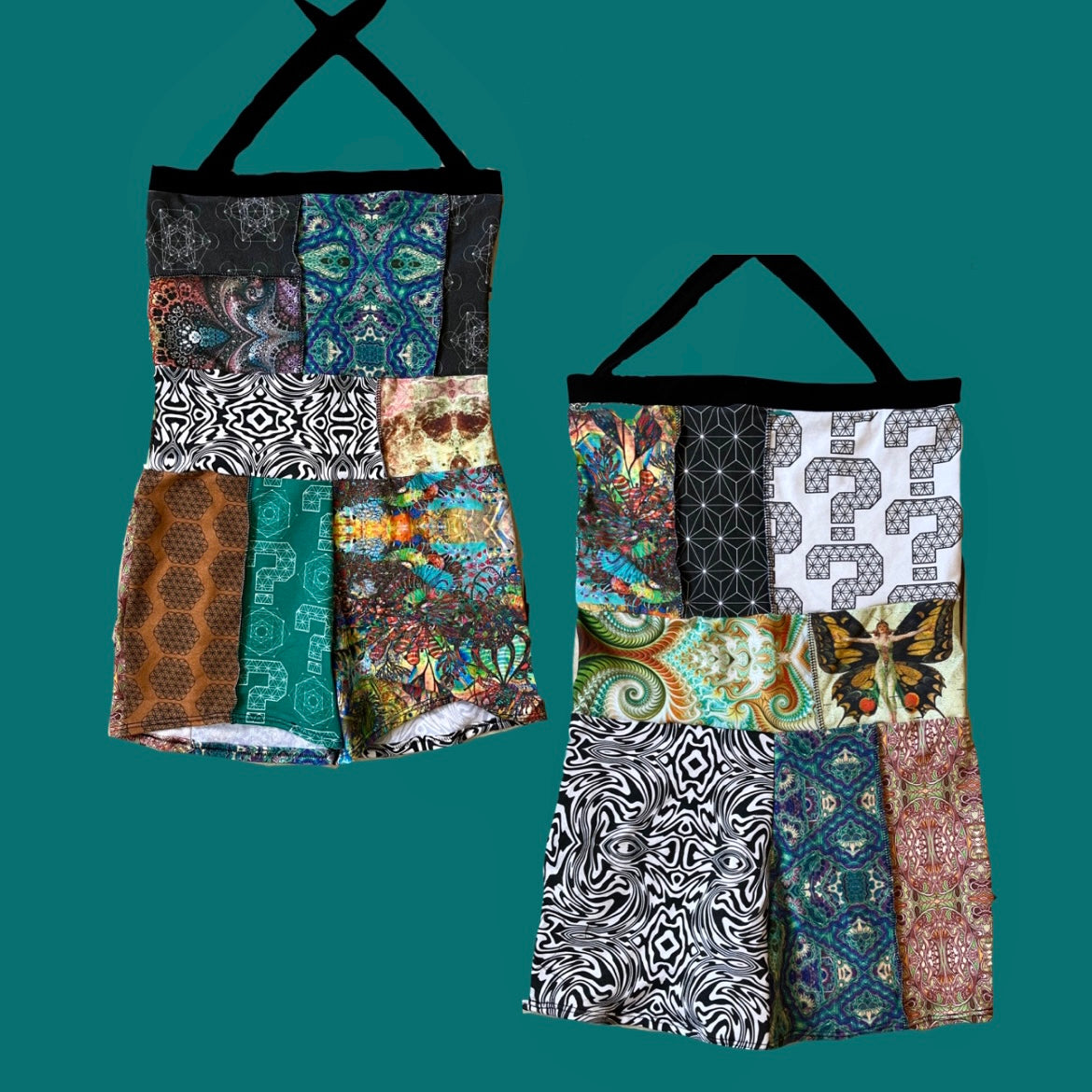 Patchwork Romper ♡ M