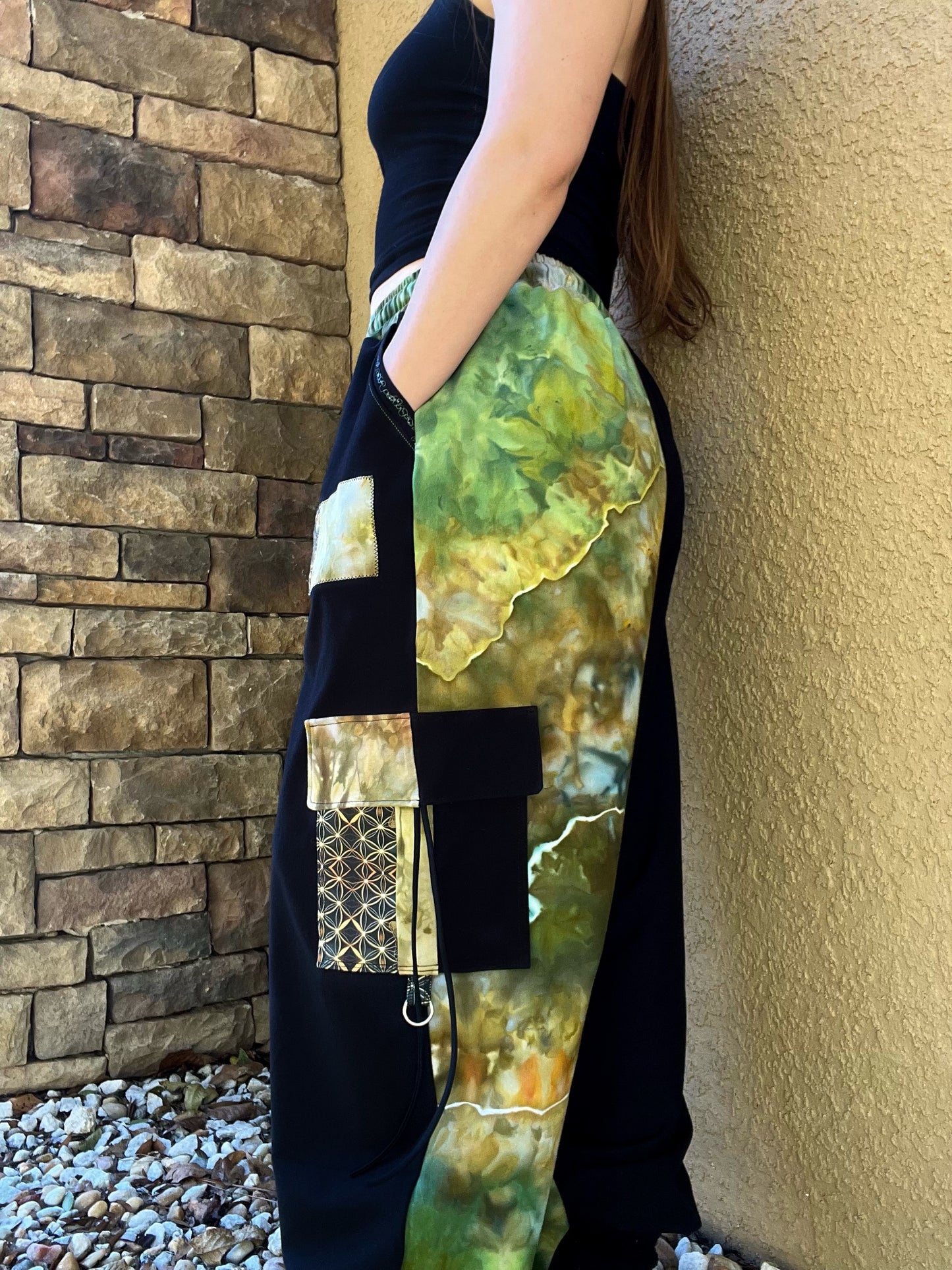 Dyed Pants 𖥸 XS-XL