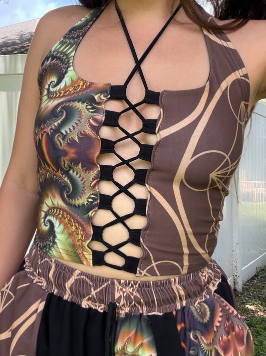 Lace-Up Halter M/L