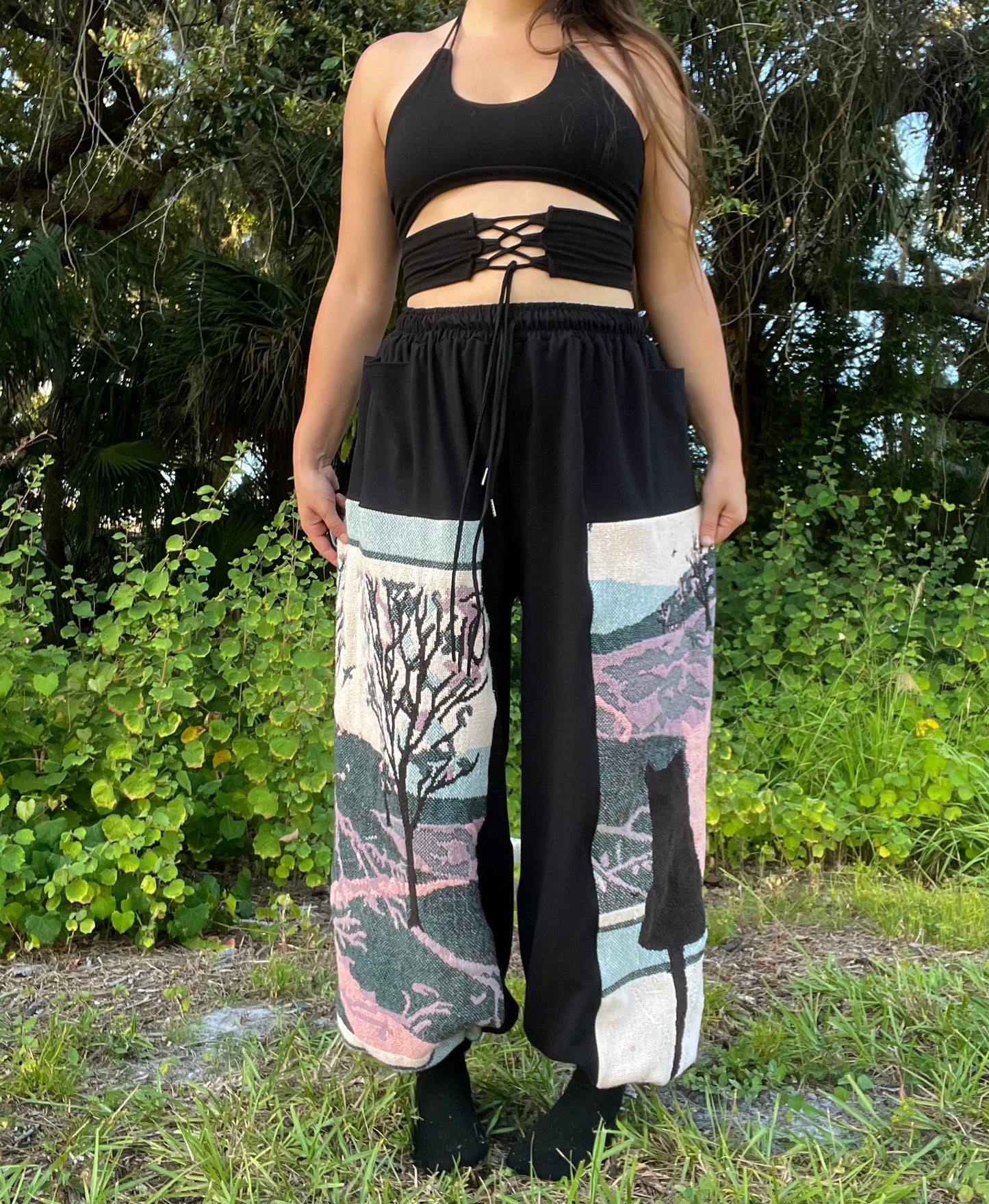Soulmates Tapestry Pants 🐈‍⬛ XS-XL