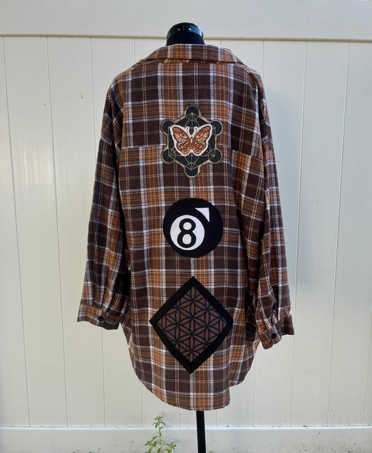 Upcycled Flannel XL