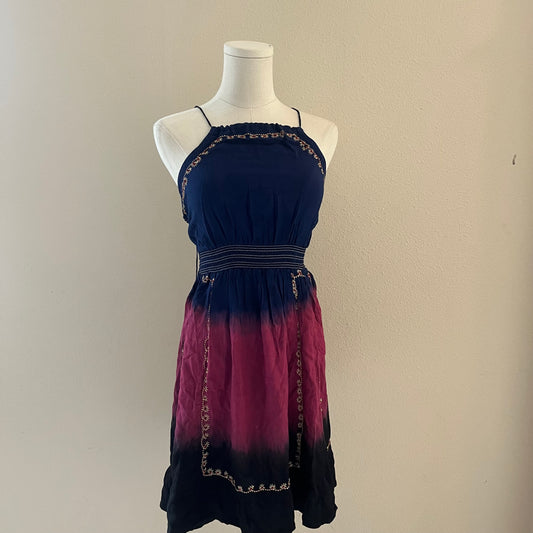 Purple & Pink Apron Dress