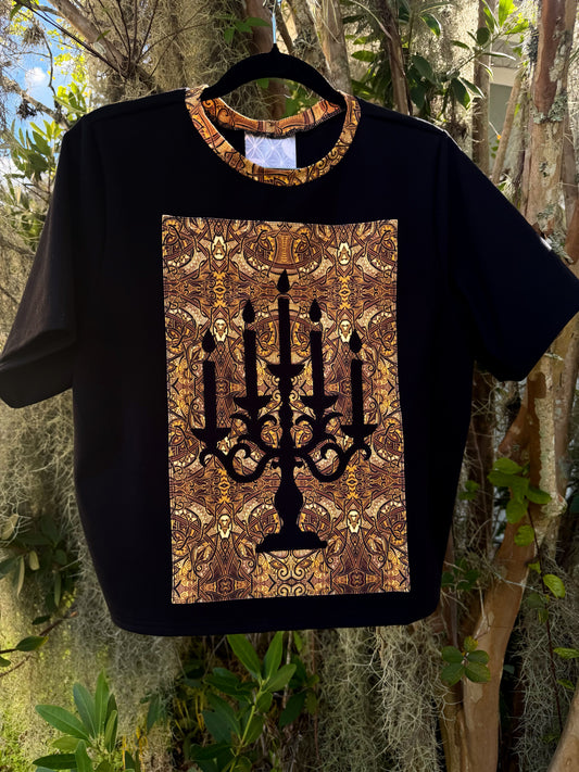 Candle Appliqué Tee 🕯️ M/L