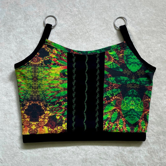 Ring Tank W/ Embroidery M/L