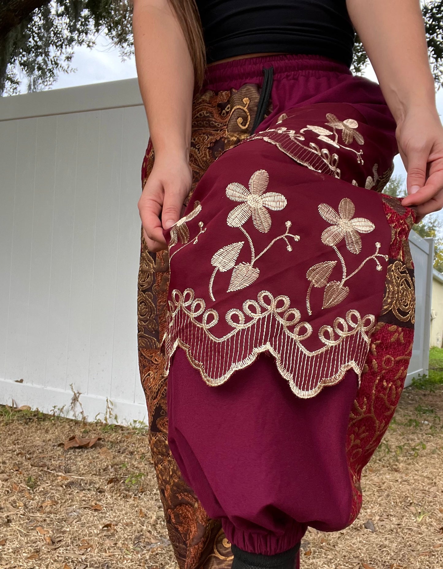 Curtain Pants XS-XL