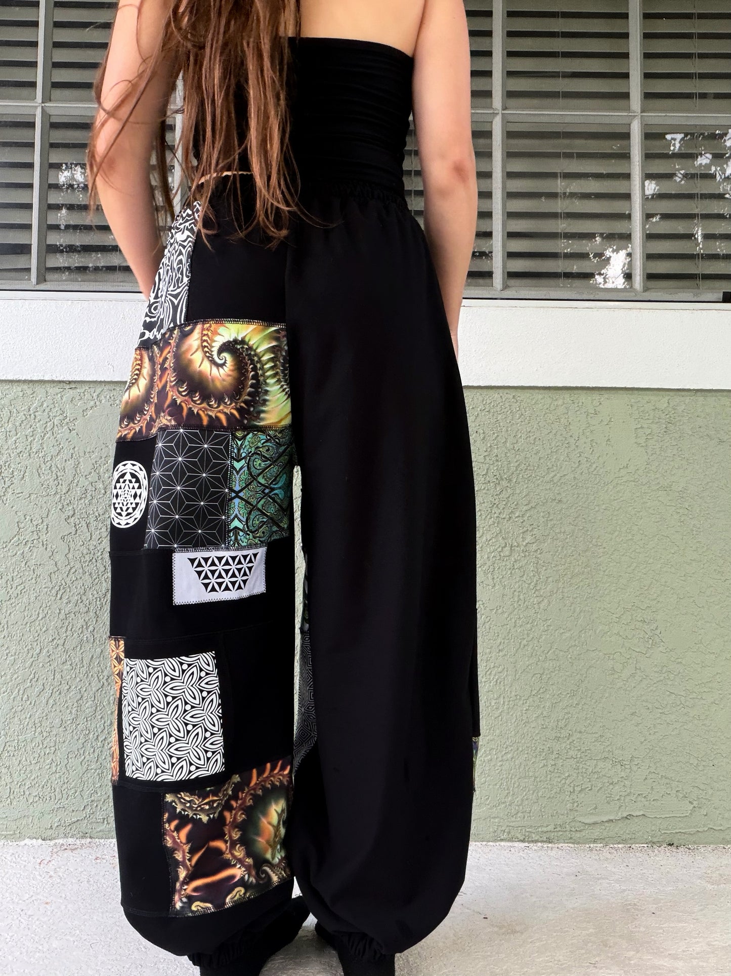 Patchwork Pants XS-XL ✨