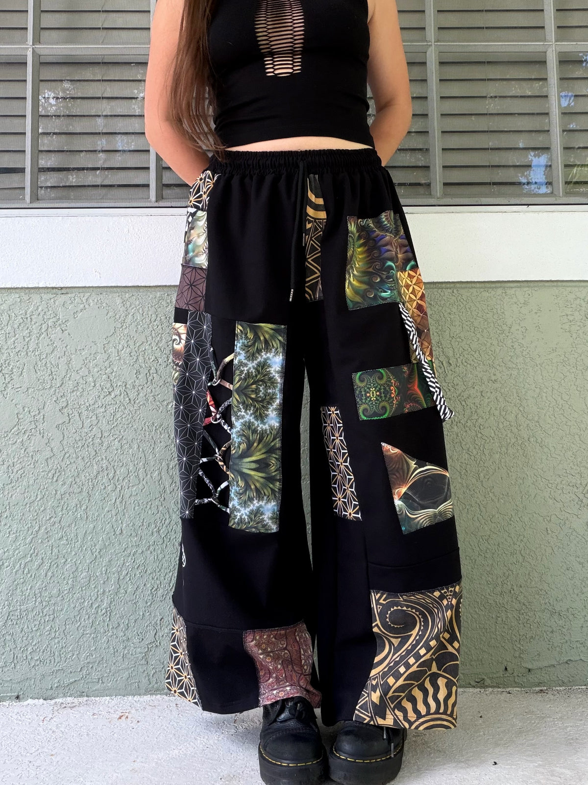 Patchwork Pants 🪾 XS-XL