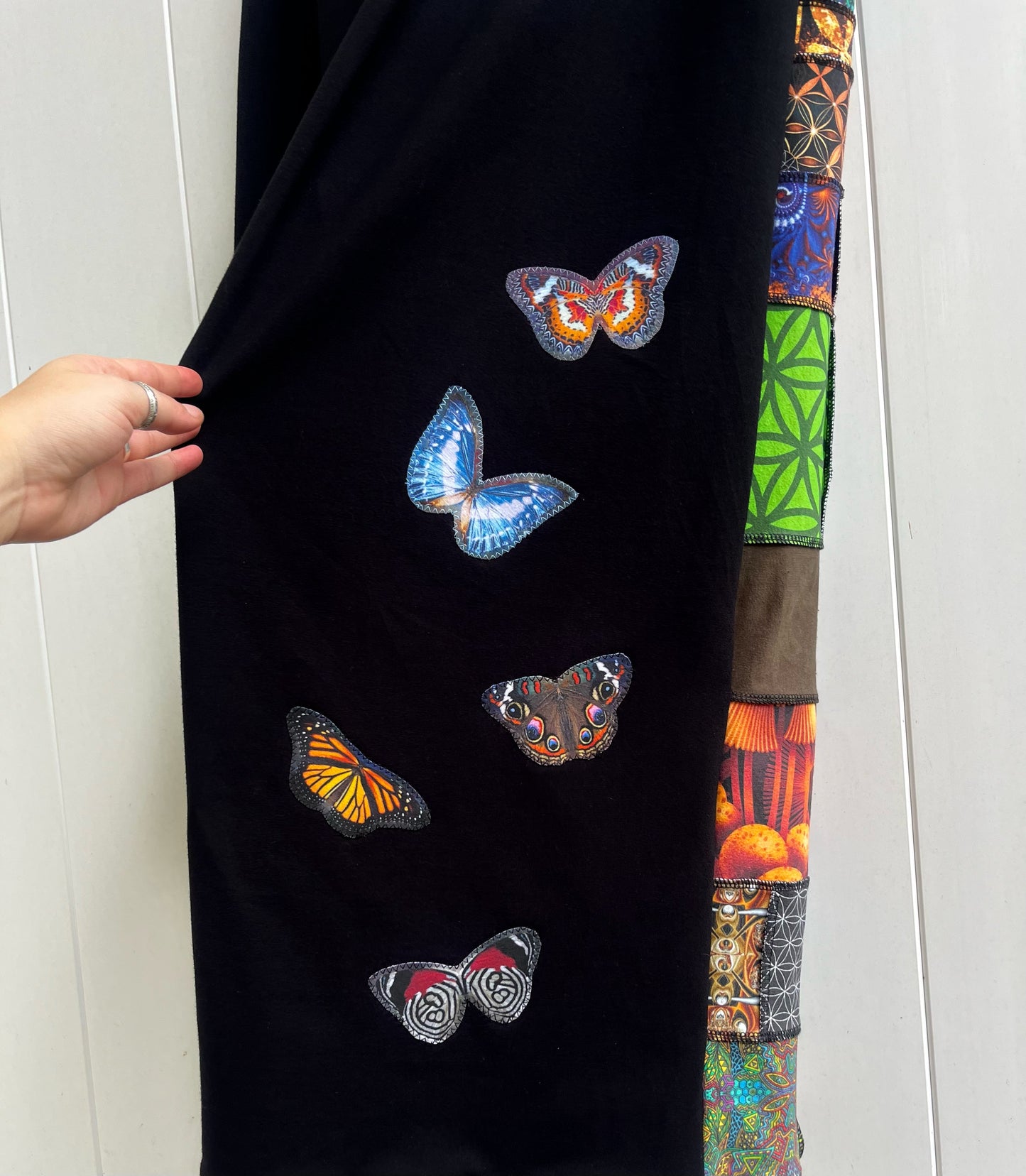 Patchwork Pants 𐦍 XS-XL