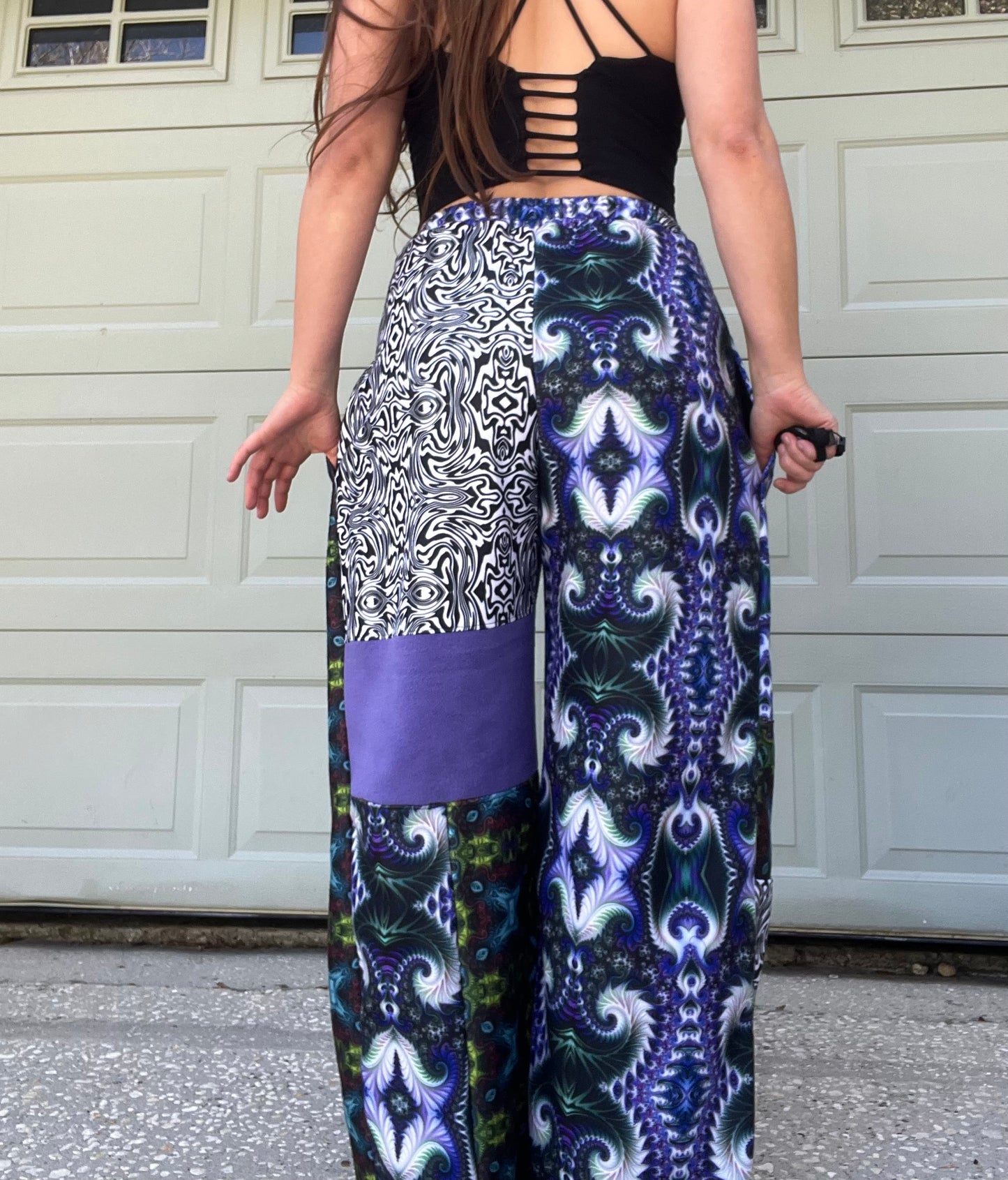 FLEECE Purple Sweats XS-L